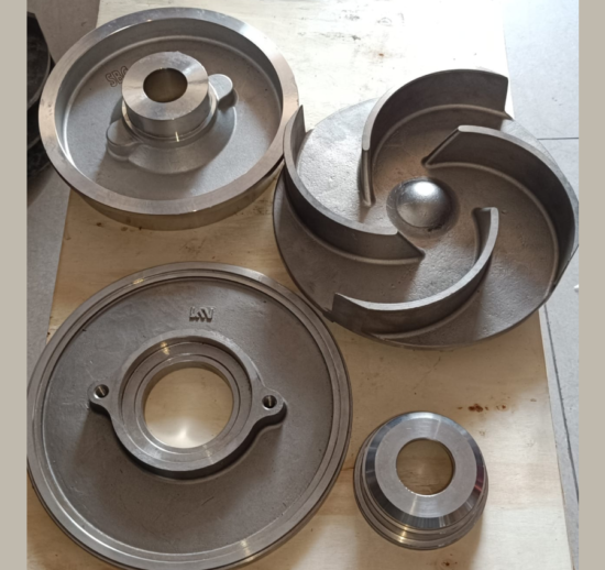 Impeller, Stuffing Box Cover, Sealing Chamber, Casing Cover