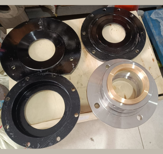 Bearing Cover Plate, Wear Plate, Left Hand Cover